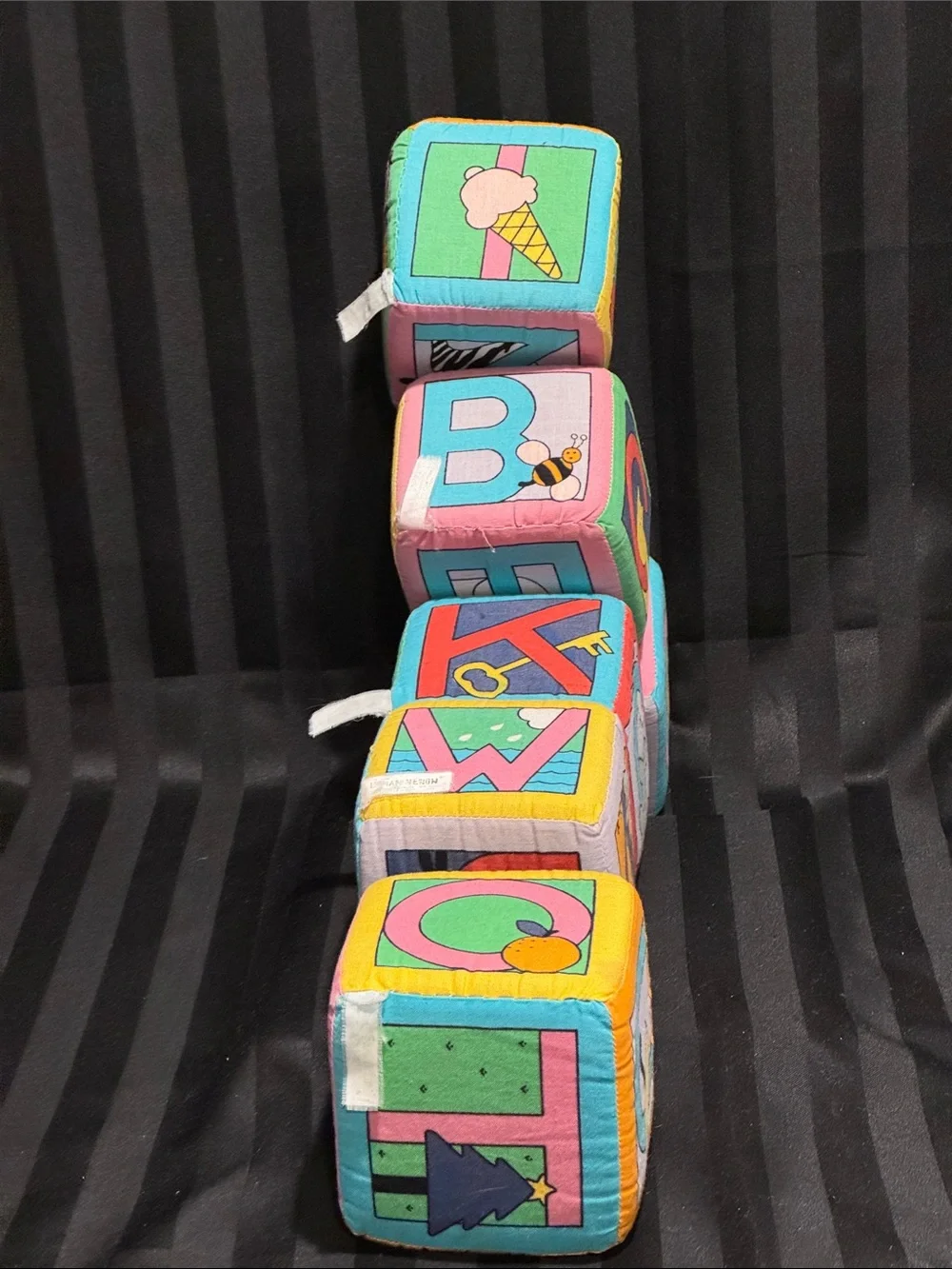 Lillian Vernon ABC Blocks - In Primary and Pastel Colors